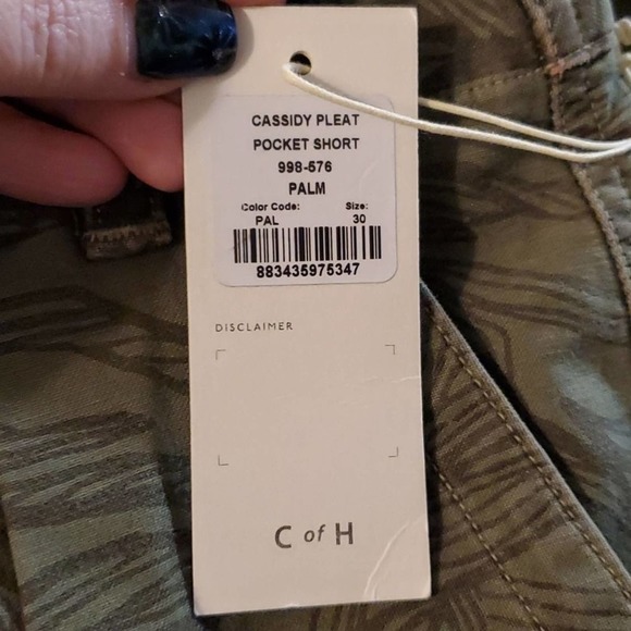 Citizens OF HUMANITY Cassidy Pleat Pocket Short size 30 new!!!‎ - Picture 9 of 10